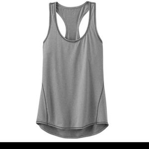 Athleta grey chi tank XS
